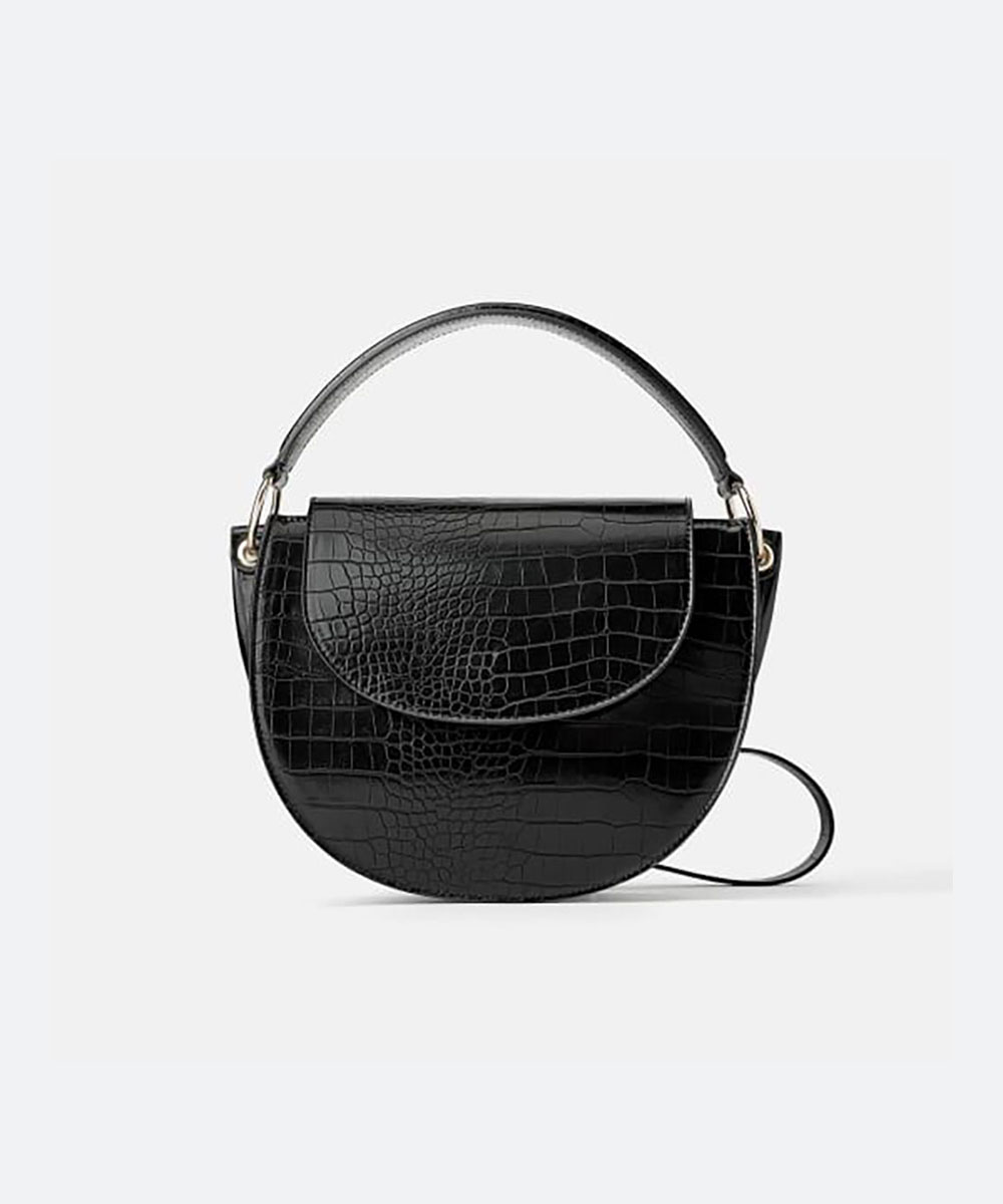 w111 Solid Crossbody Bag - Image 1