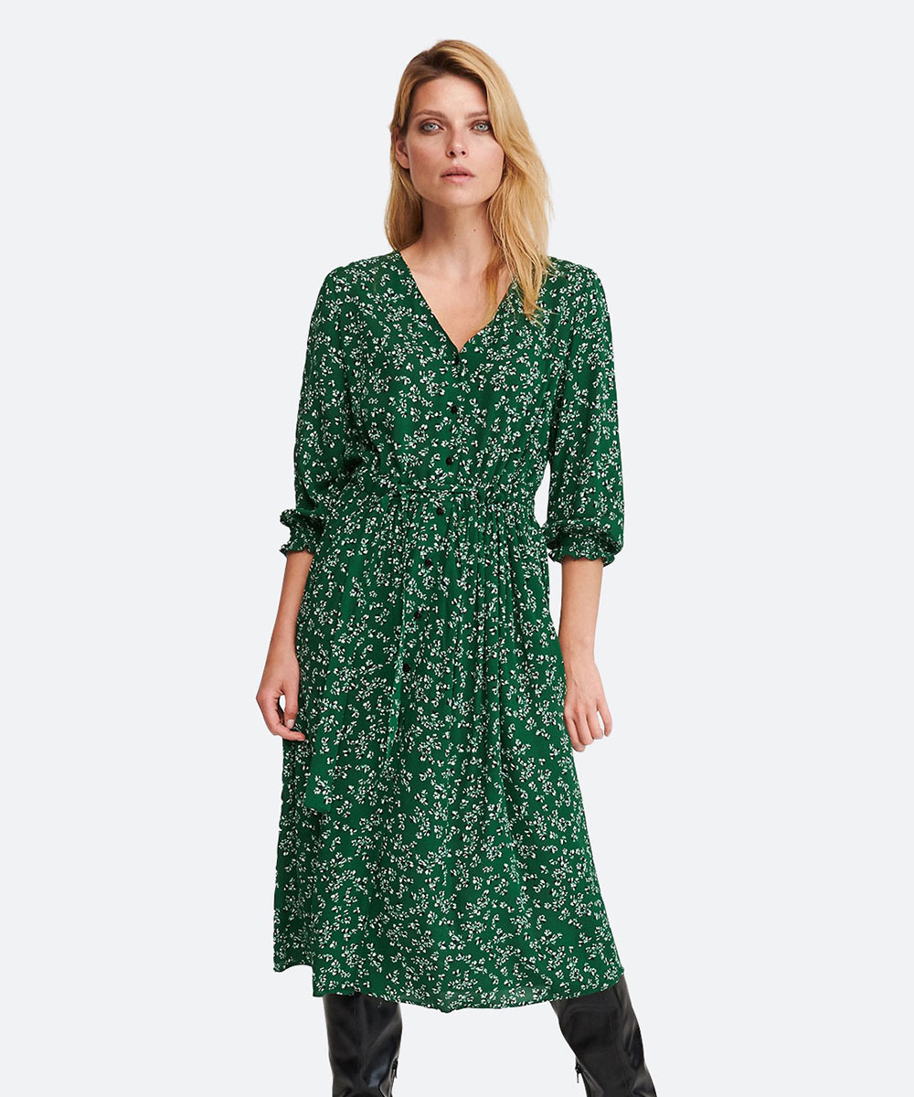 w51 Basic Dress Green - Image 1